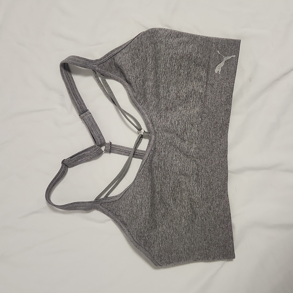 Puma Gray Sports Bra